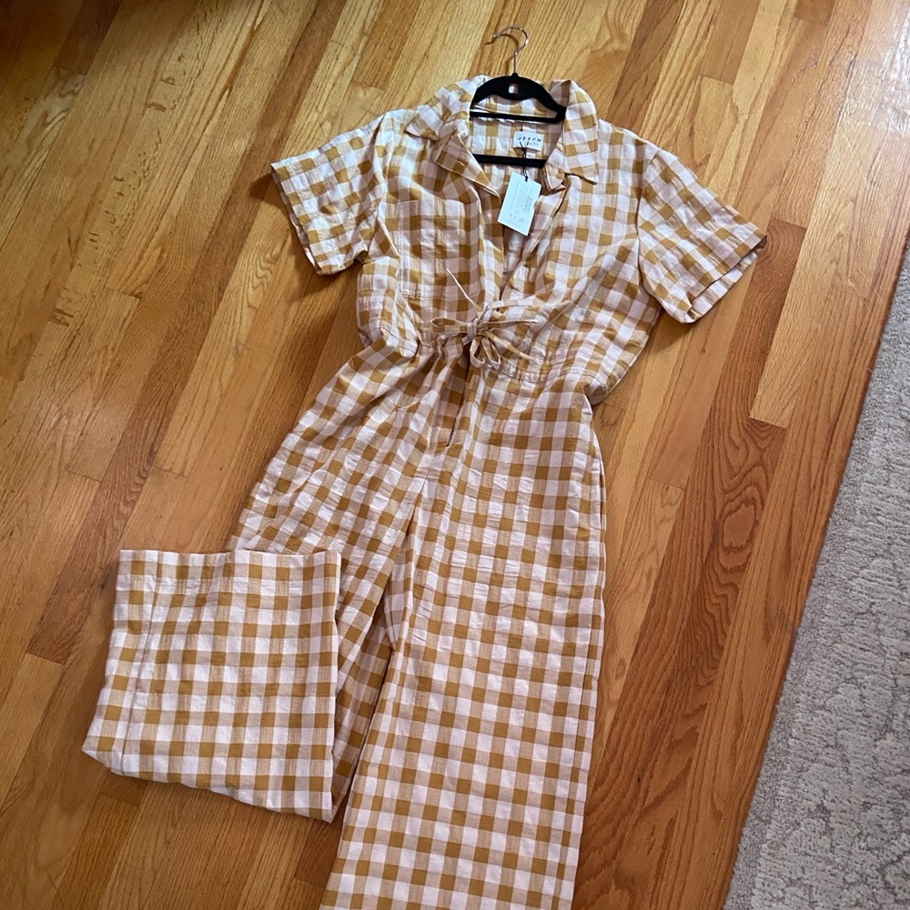 OFFON cotton jumpsuit